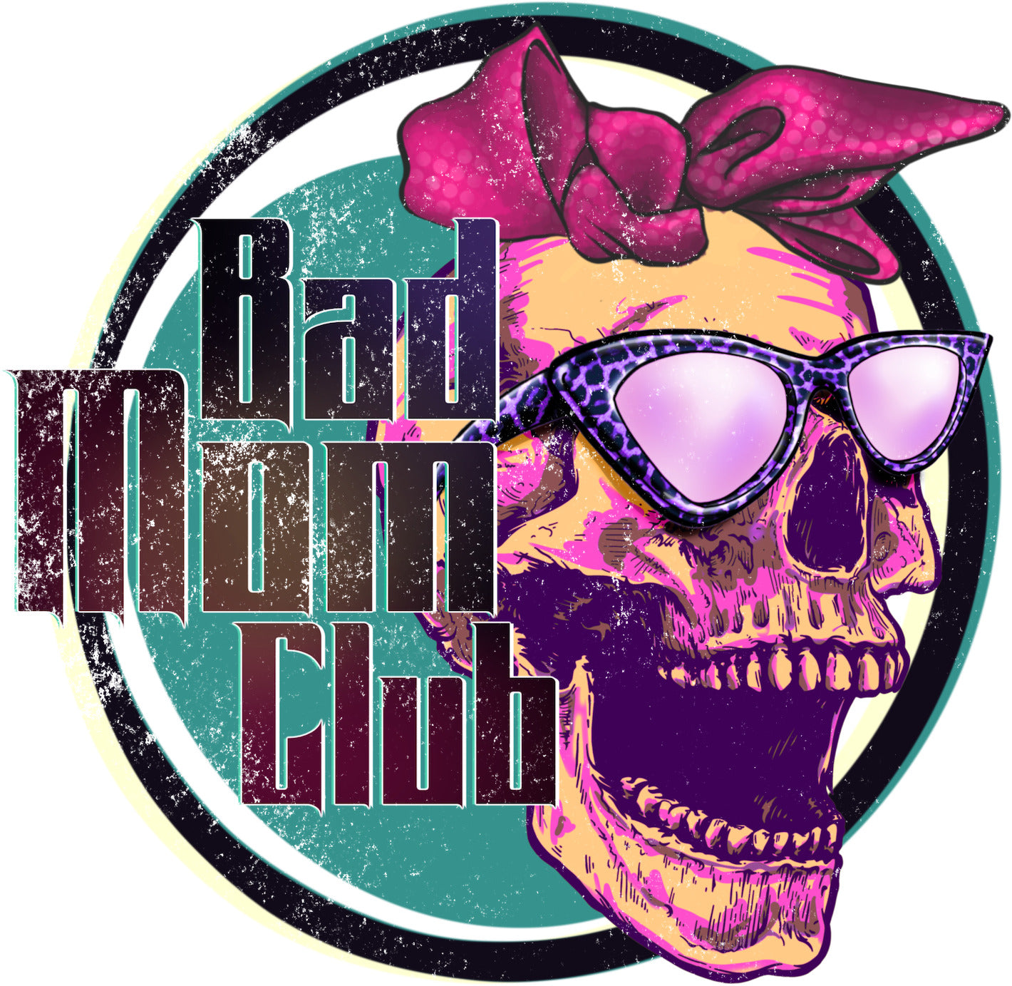 Bad Mom Club | Bügelbild & UV-DTF Sticker