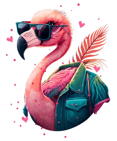 Valentine Flamingo