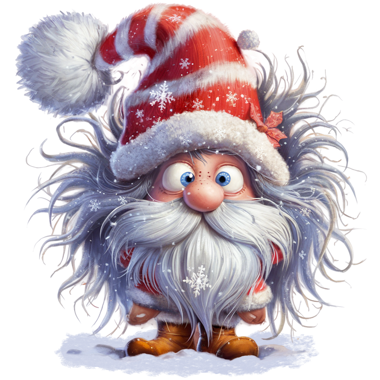 witziger Weihnachtsmann
