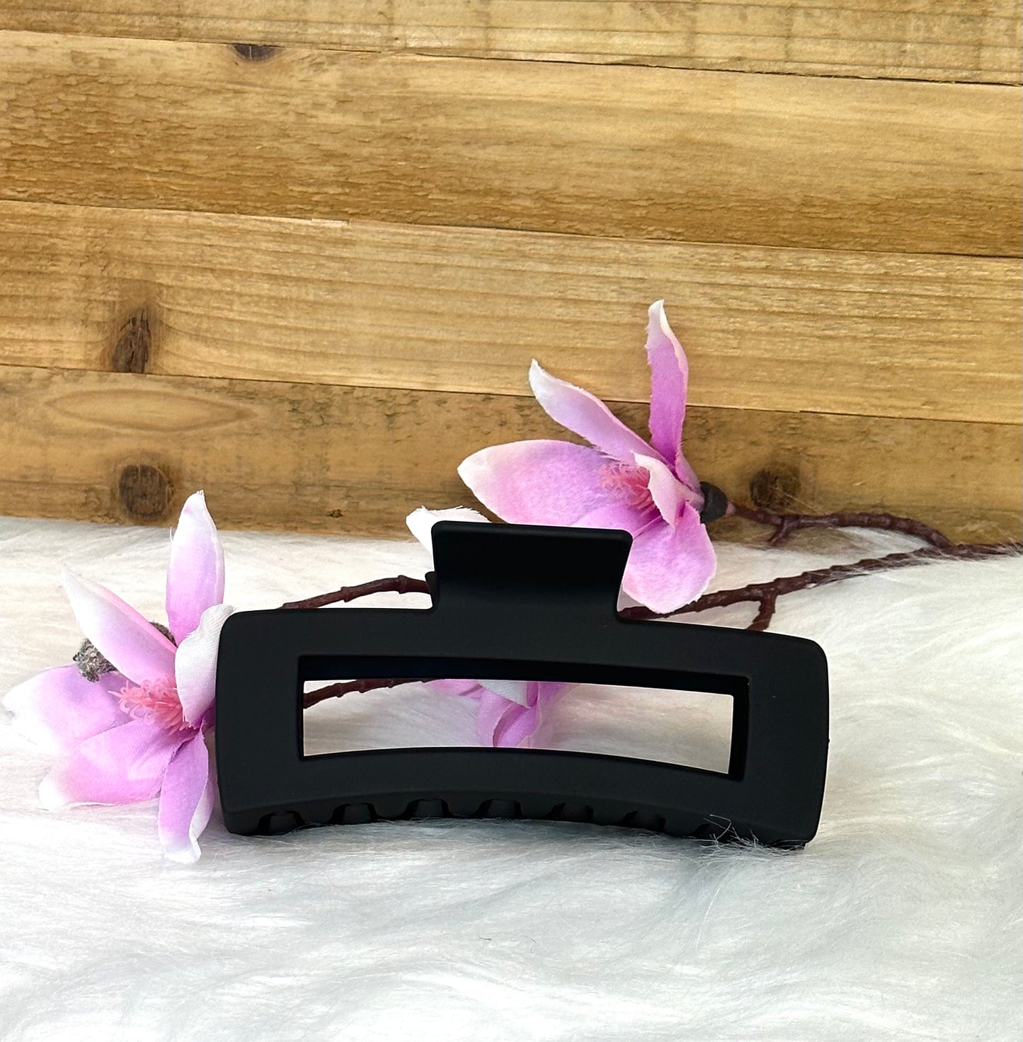 Haarklammer 12,5 cm schwarz