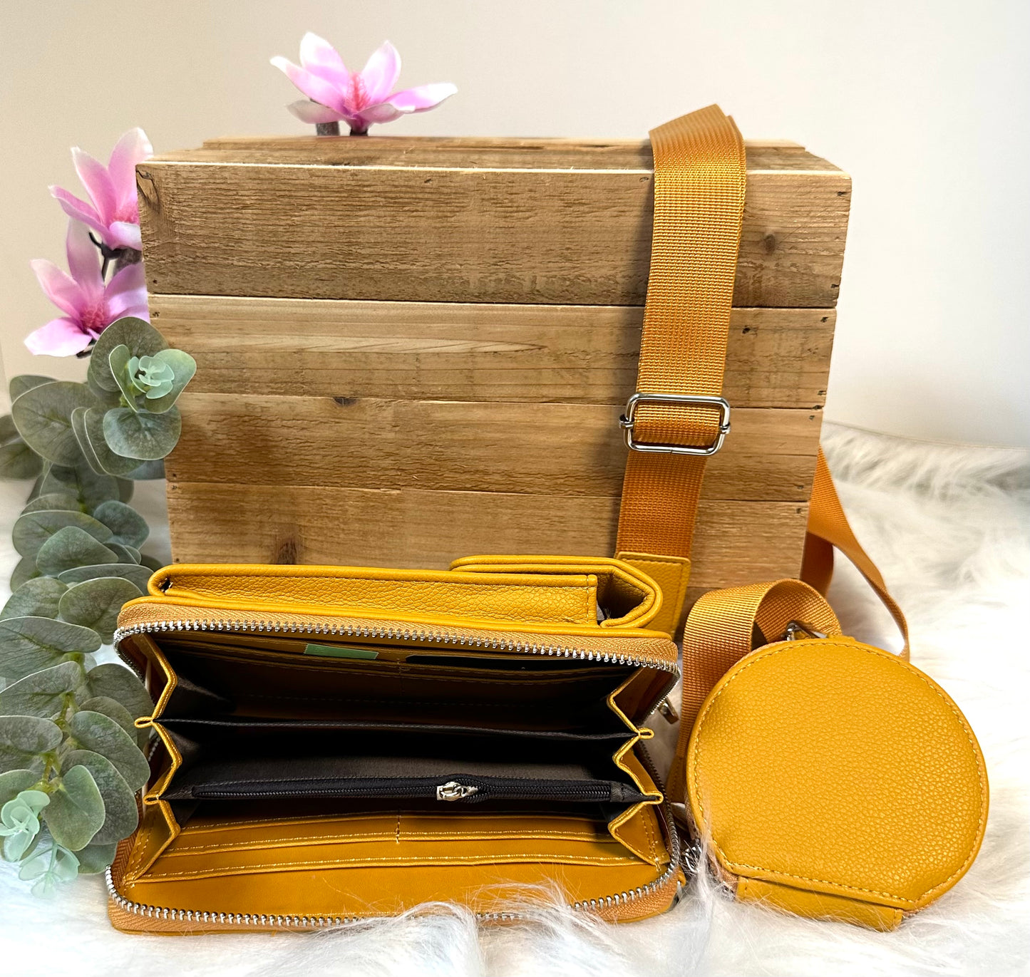 Handy-Bag gelb Tiger