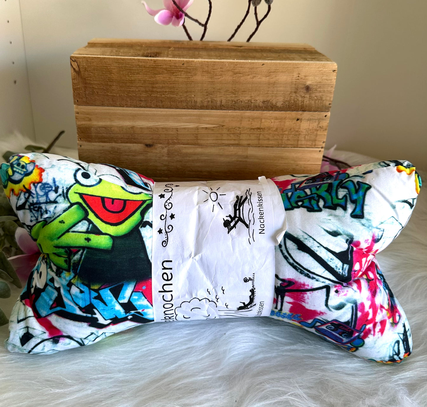 Leseknochen Graffiti Frosch