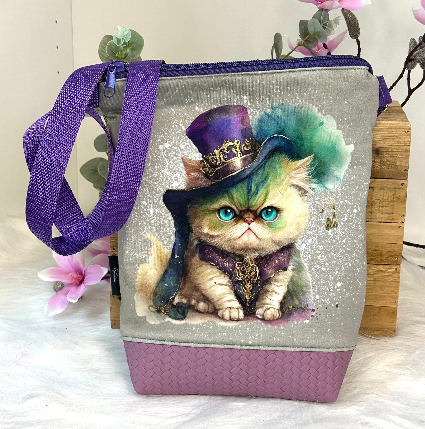 Kinder Tasche Barock Katze