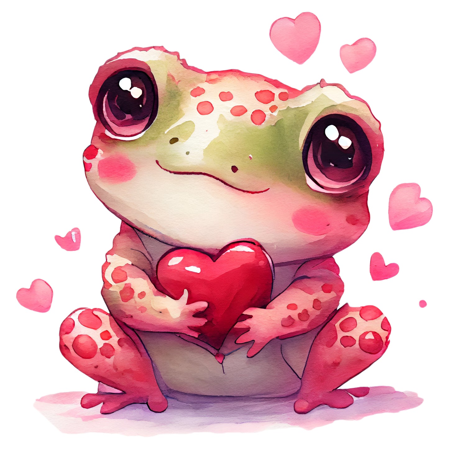 Frosch mit Herz