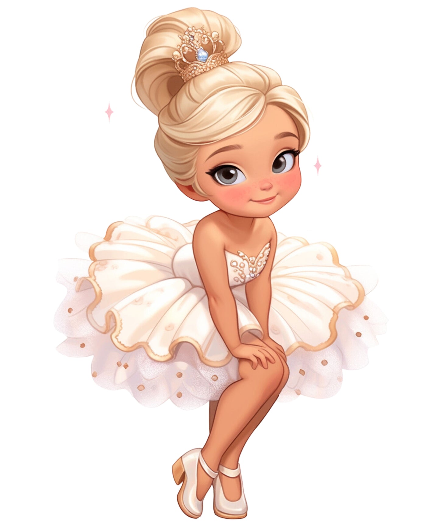 Ballerina weiß