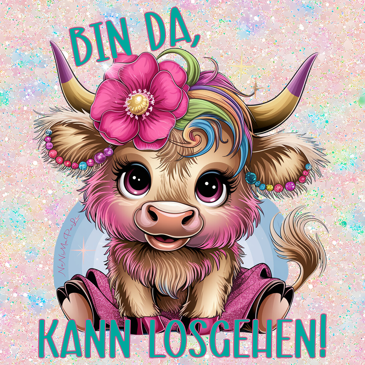 Diamond Painting Cover Paper Bin da kann los gehen
