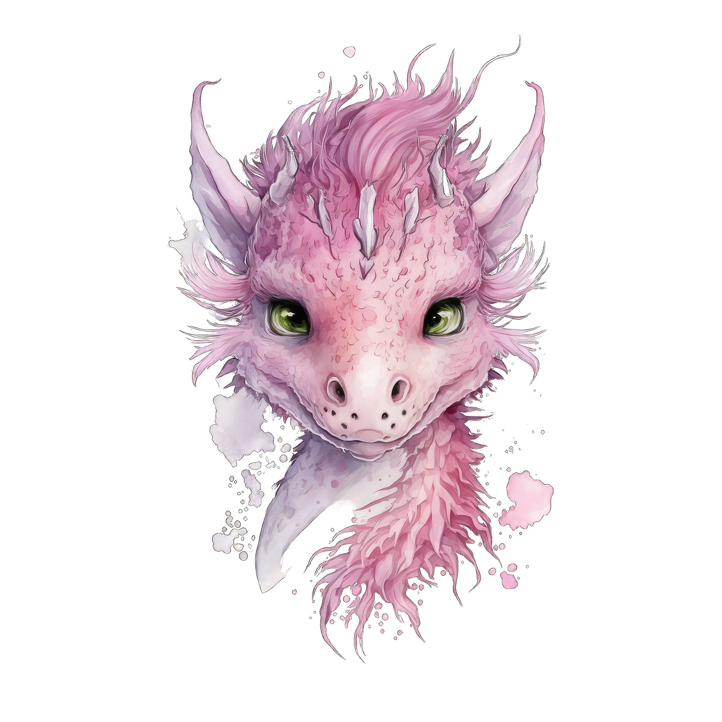 Drache rosa