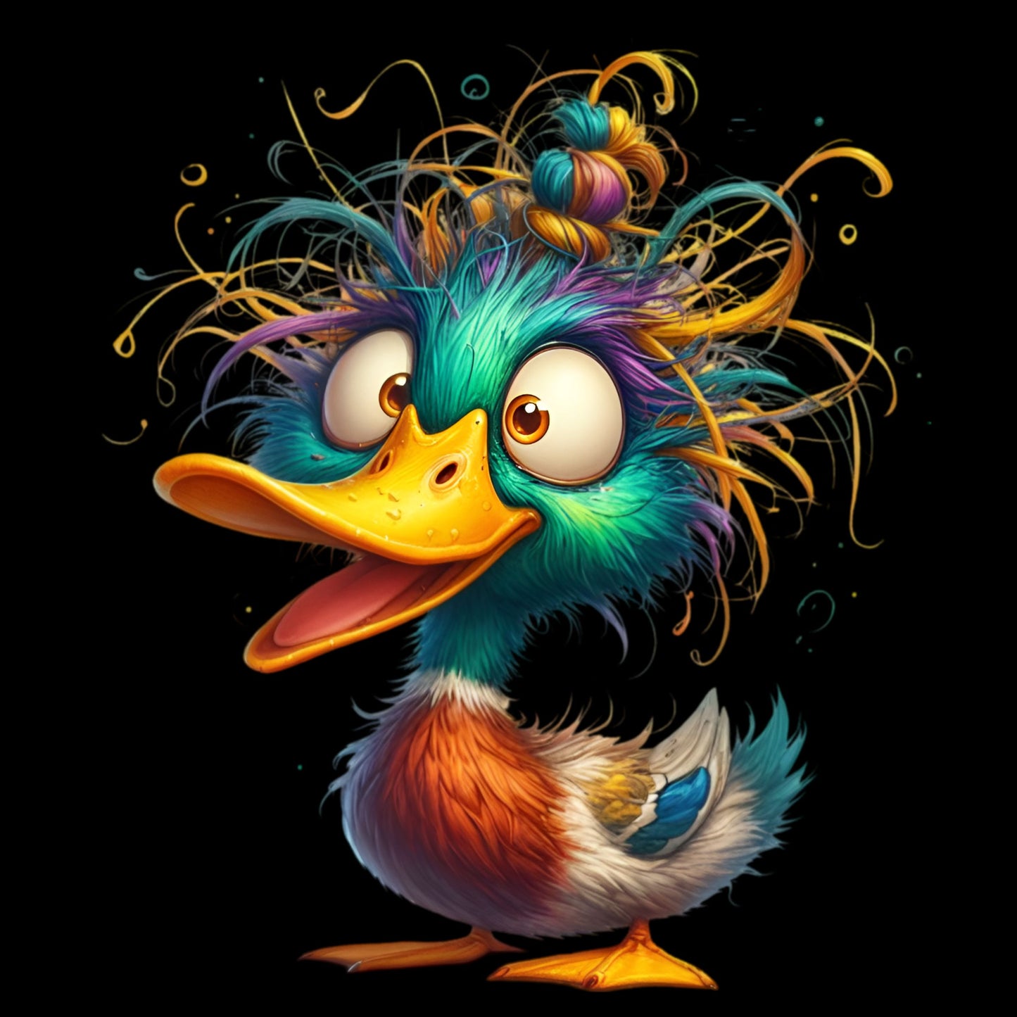 Ente bunt