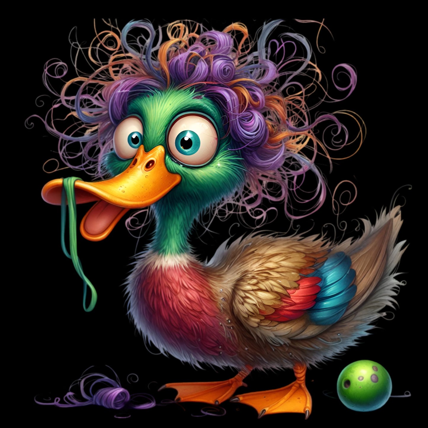 Ente bunt