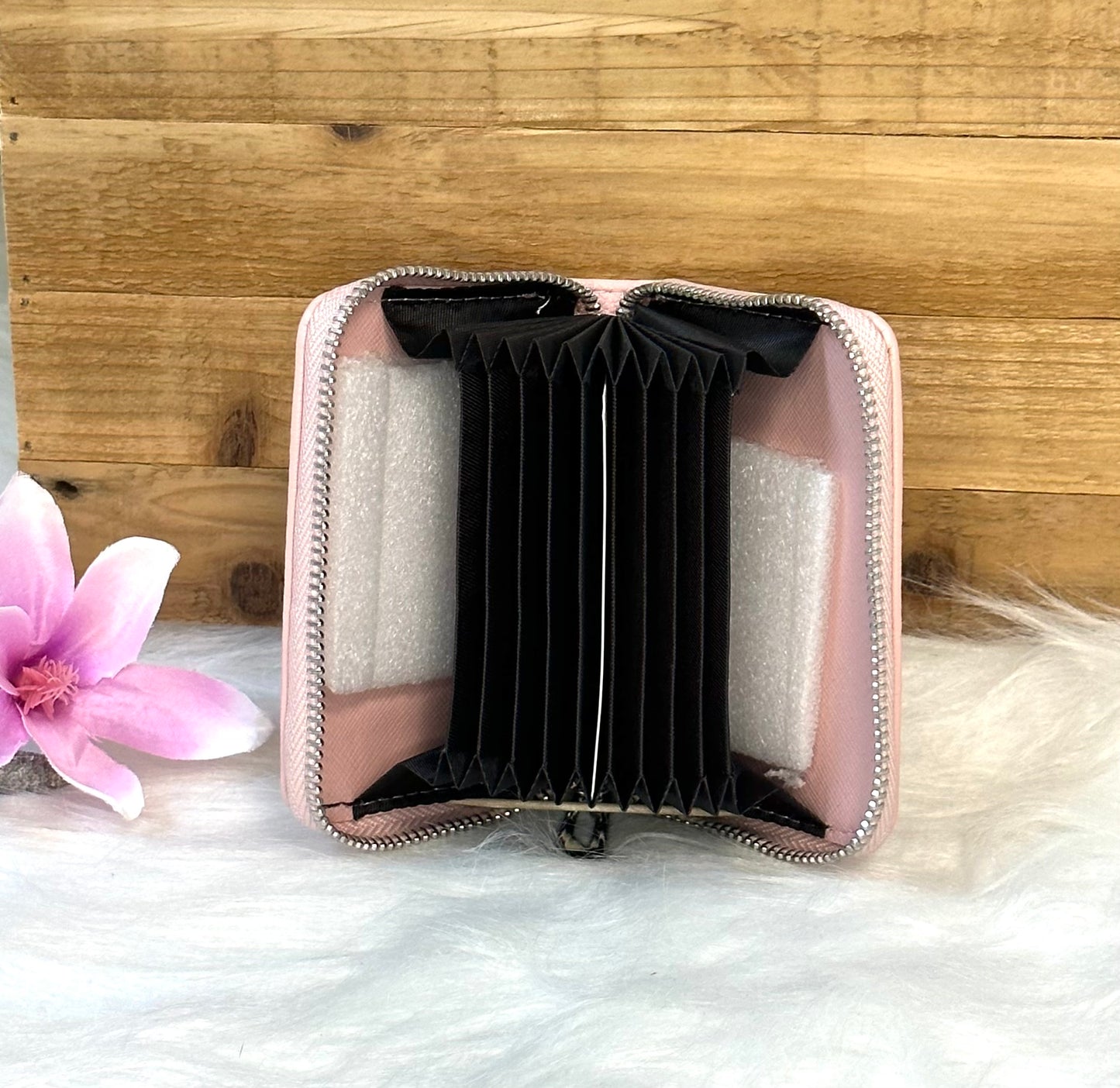 Kartenetui rosa Eule