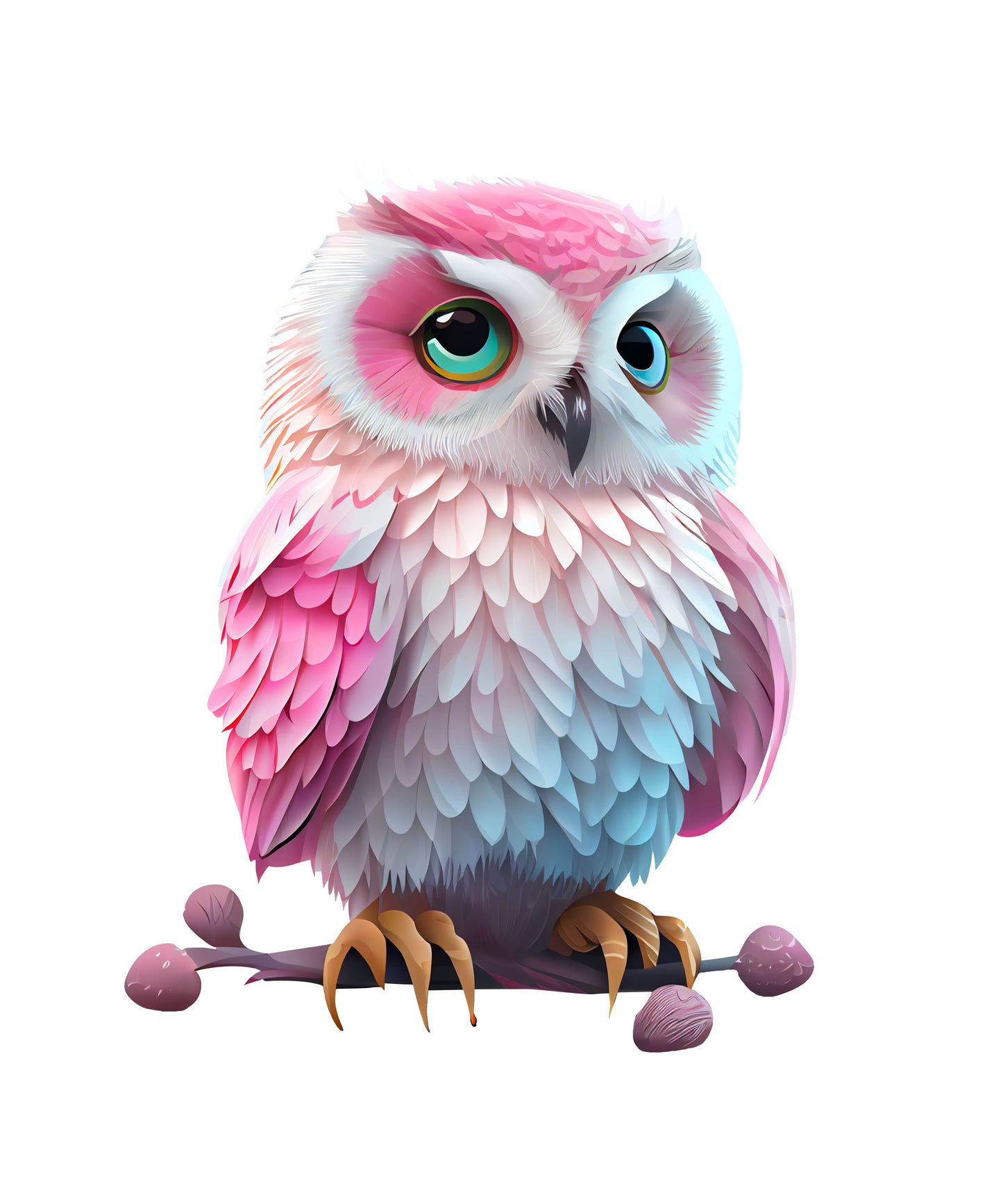 Eule pink