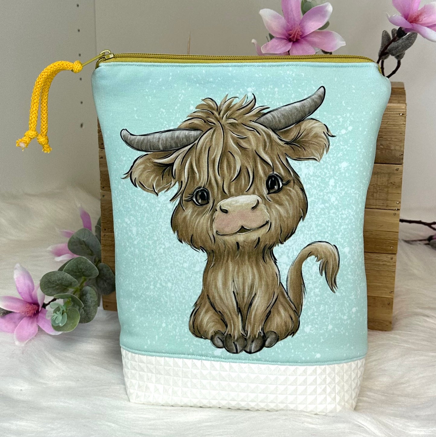 Waschtasche kleiner Stier