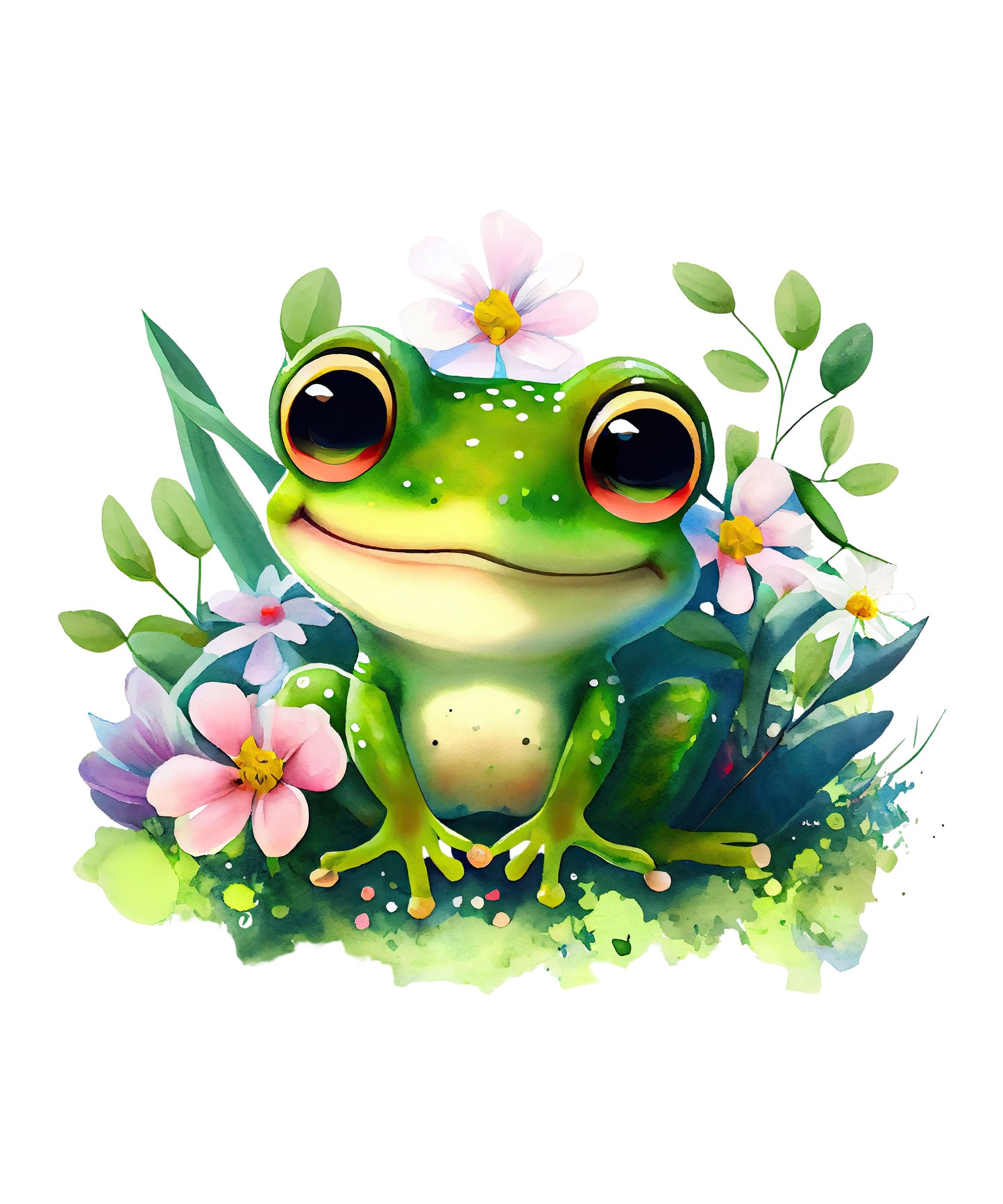 Frosch im grünen