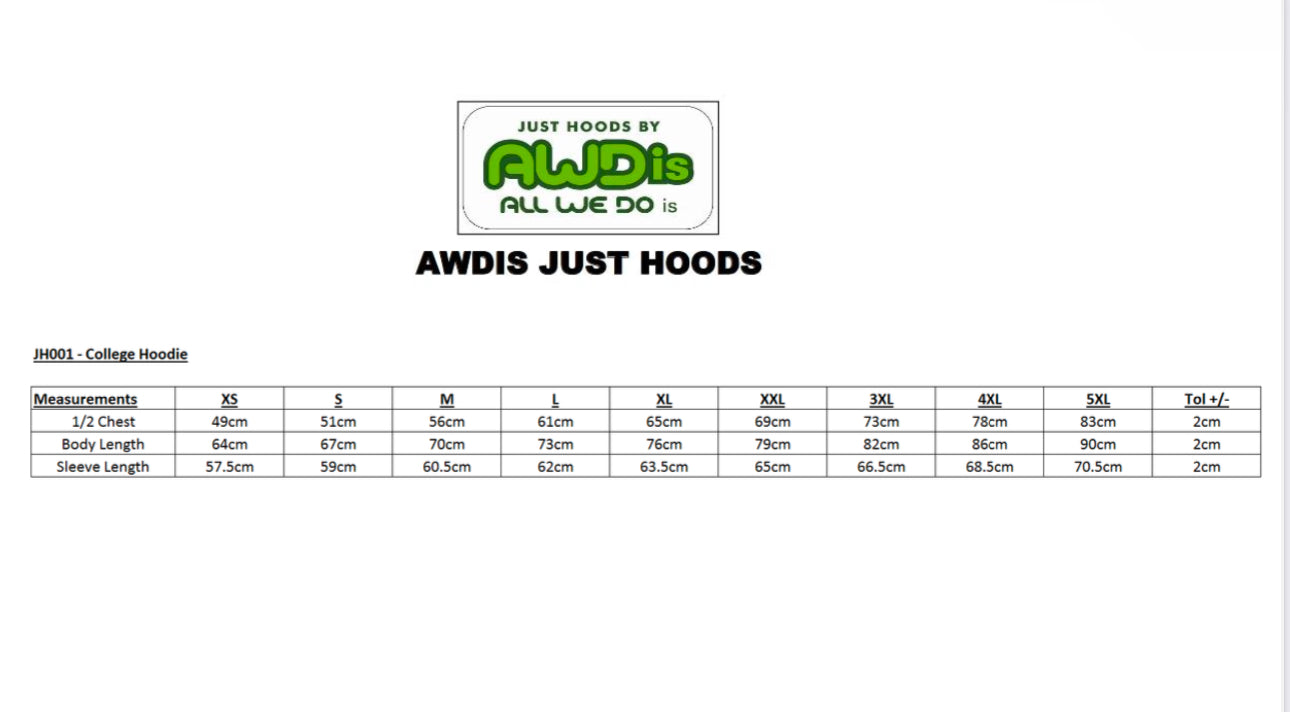 Hoodie Gr. S-5XL inkl. Wunschmotiv