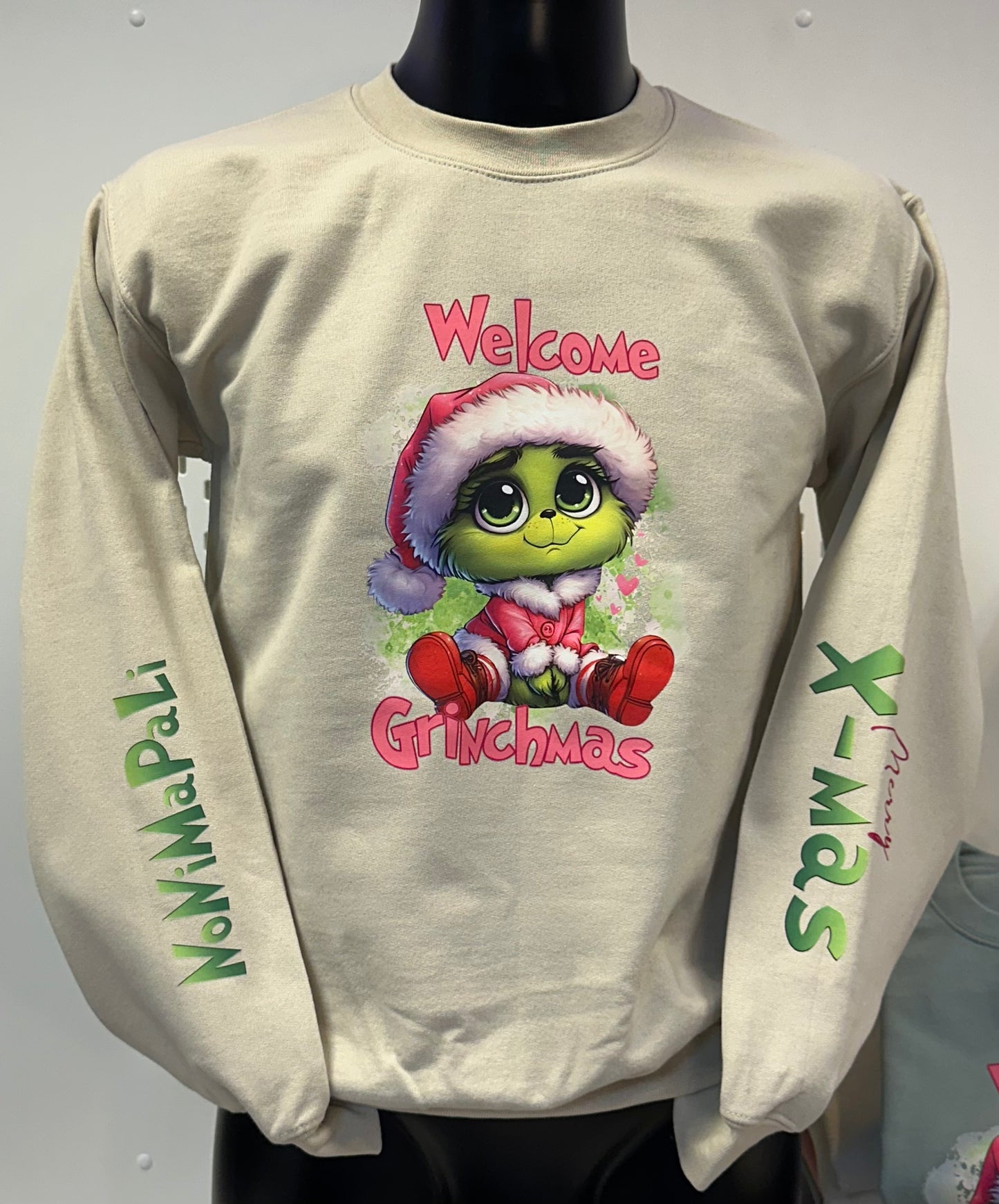 Sweater Welcome Grinchmas