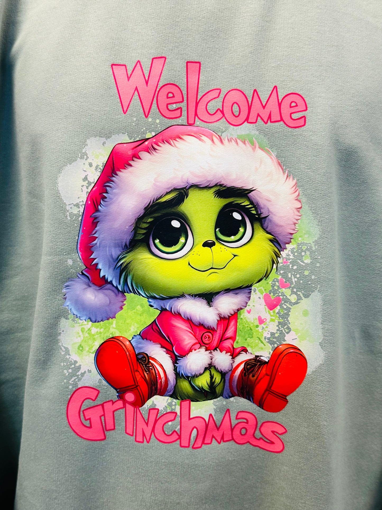 Sweater Welcome Grinchmas