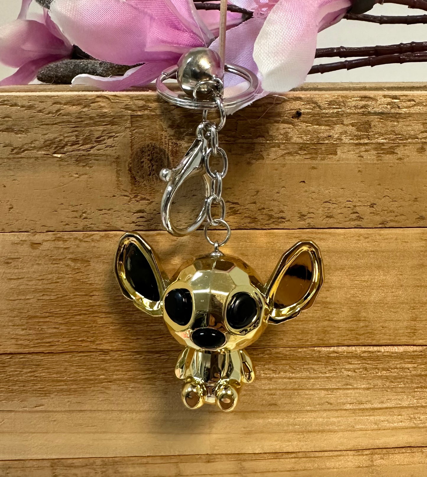 Schlüsselanhänger Glitzer Tier 6 Farben