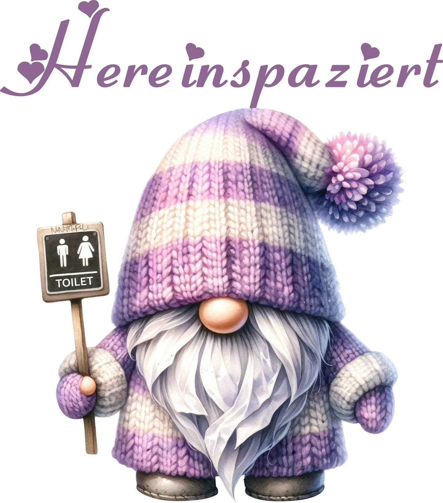 UV-Sticker Hereinspaziert
