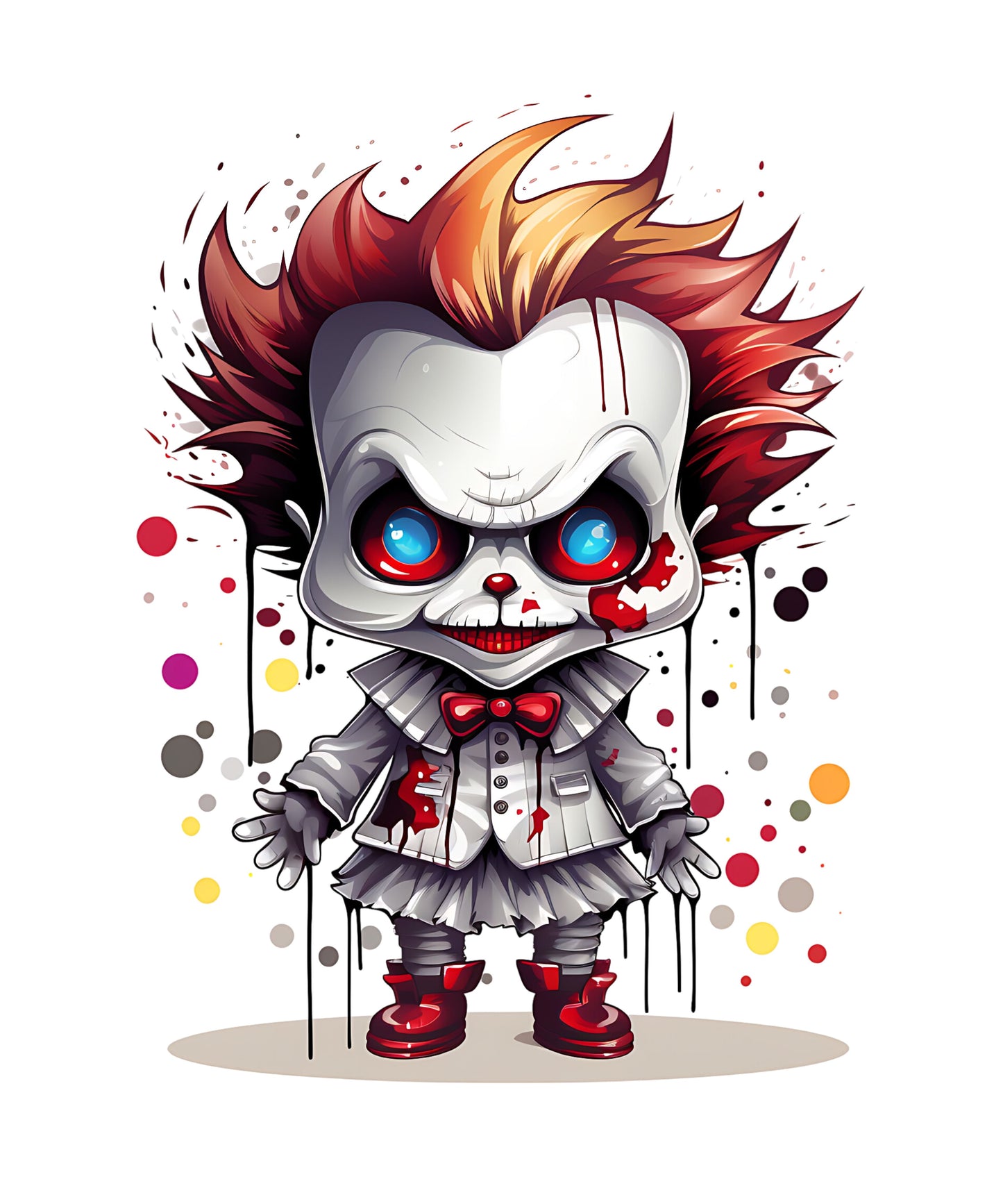 Halloween Clown bunt