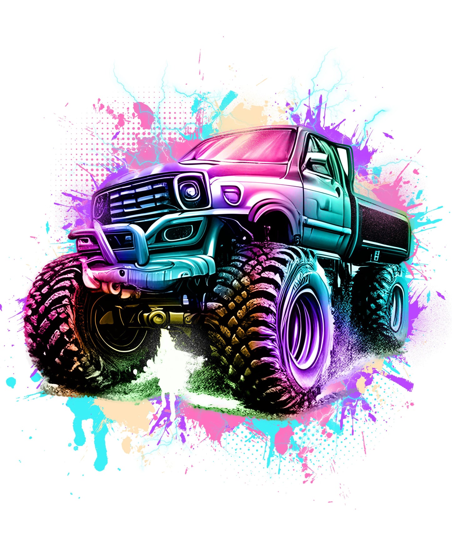 Neon Monstertruck