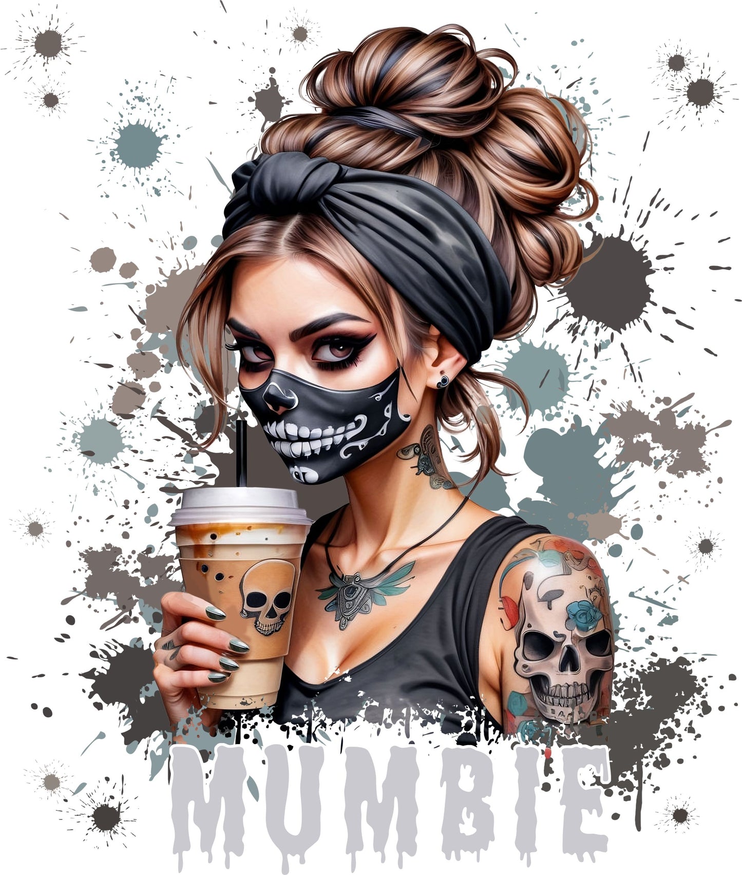 UV-DTF Sticker Mumbie