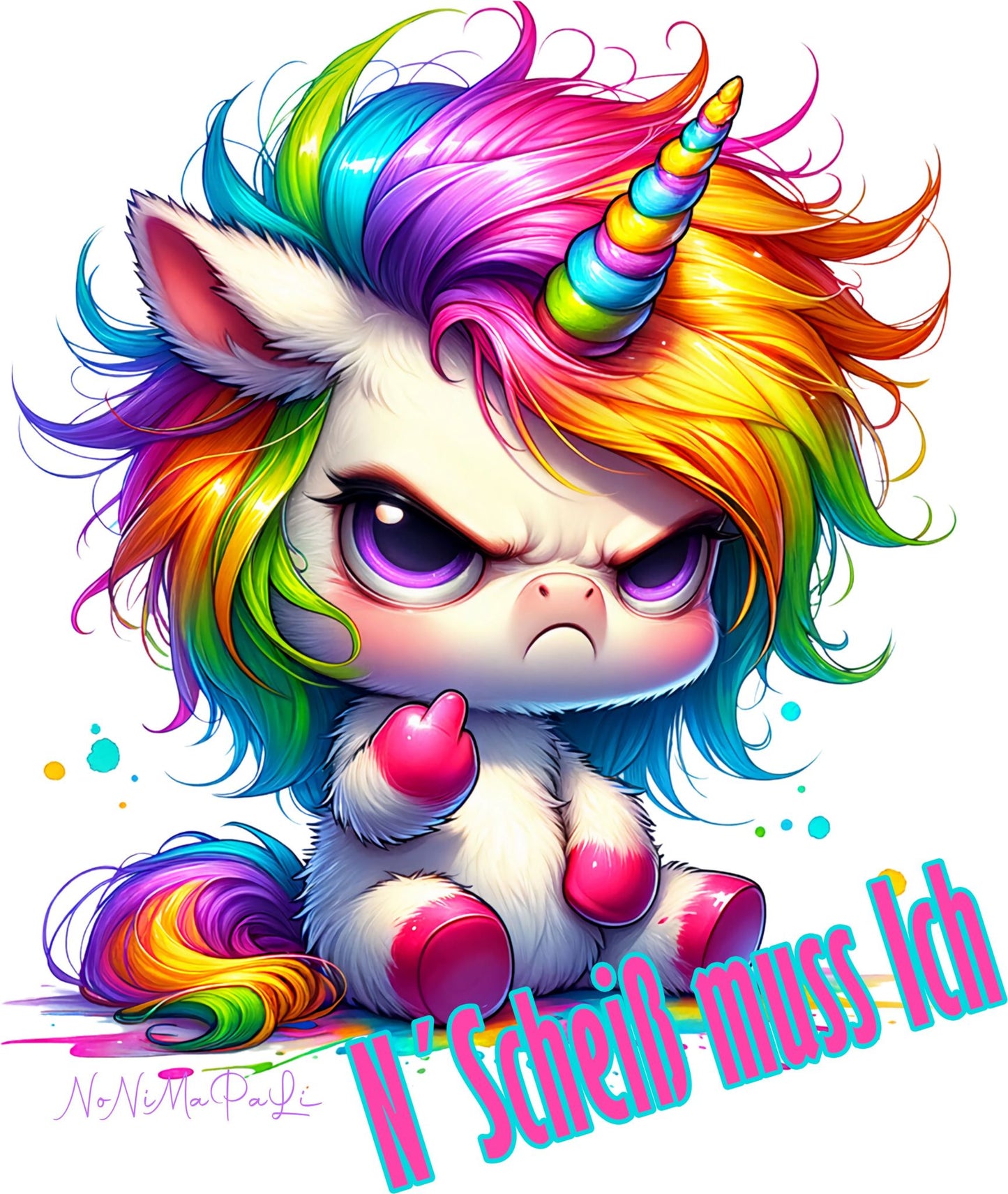 N´Scheiß muss ich Einhorn