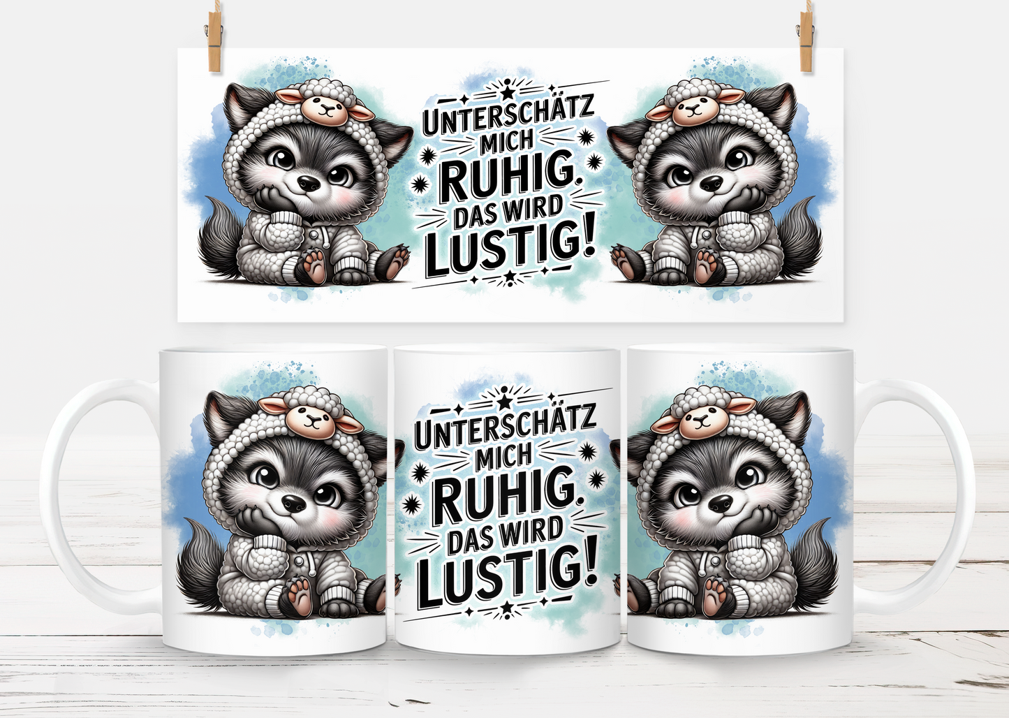 Tasse unterschätz mich nicht