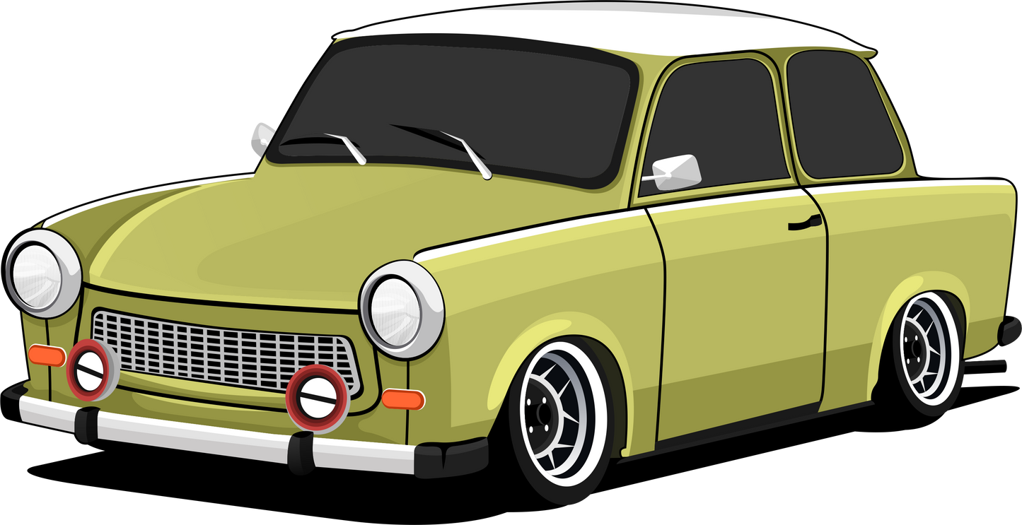 Trabant grün