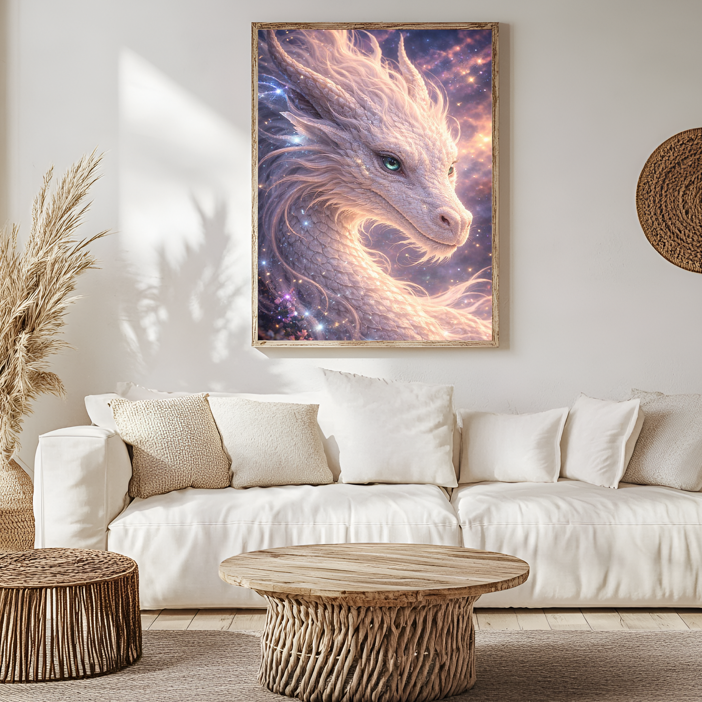 Diamond Painting Vorbestellung "Arthur der Drache" 100x80 cm