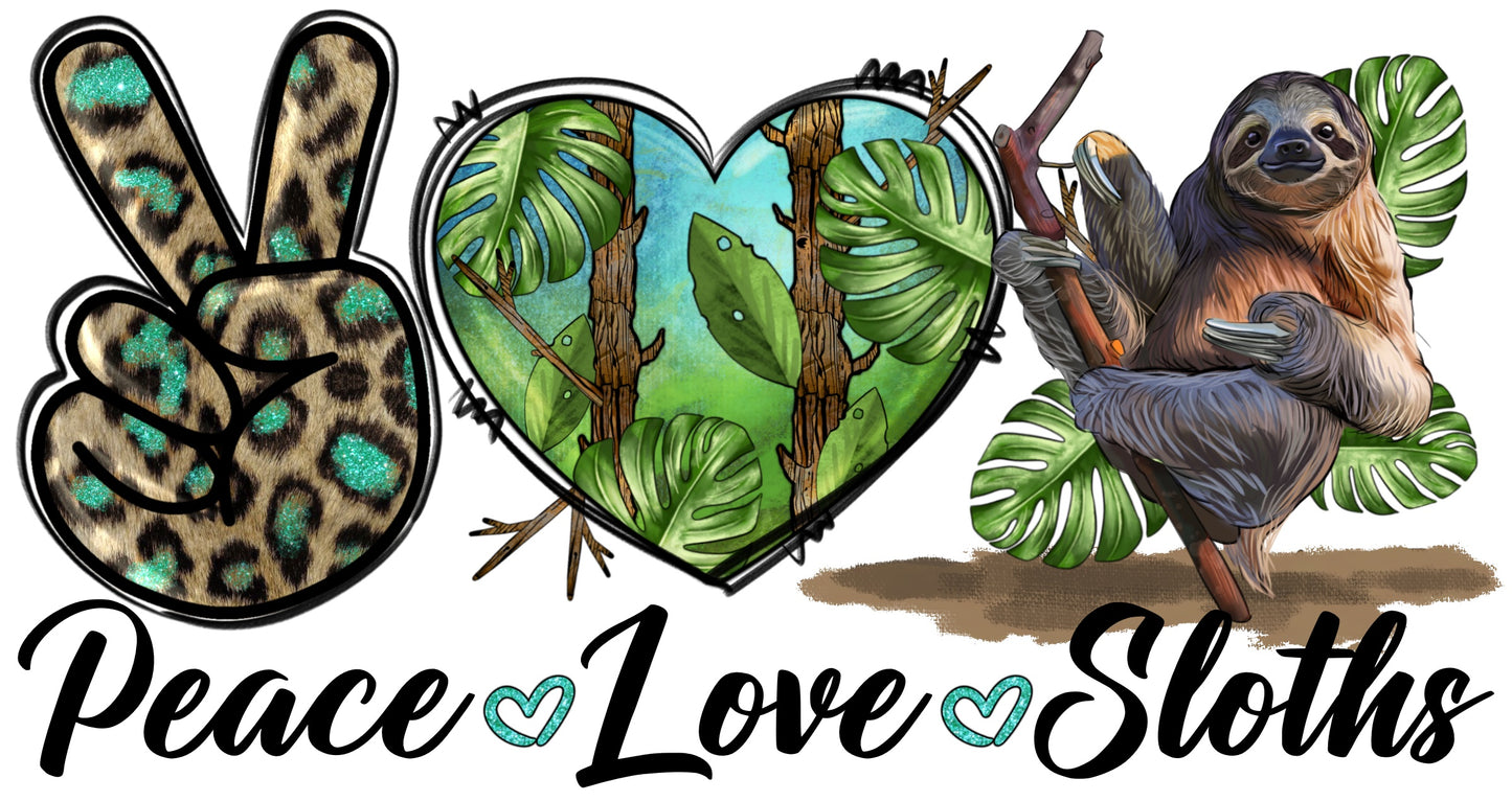 PeaceLove Sloth