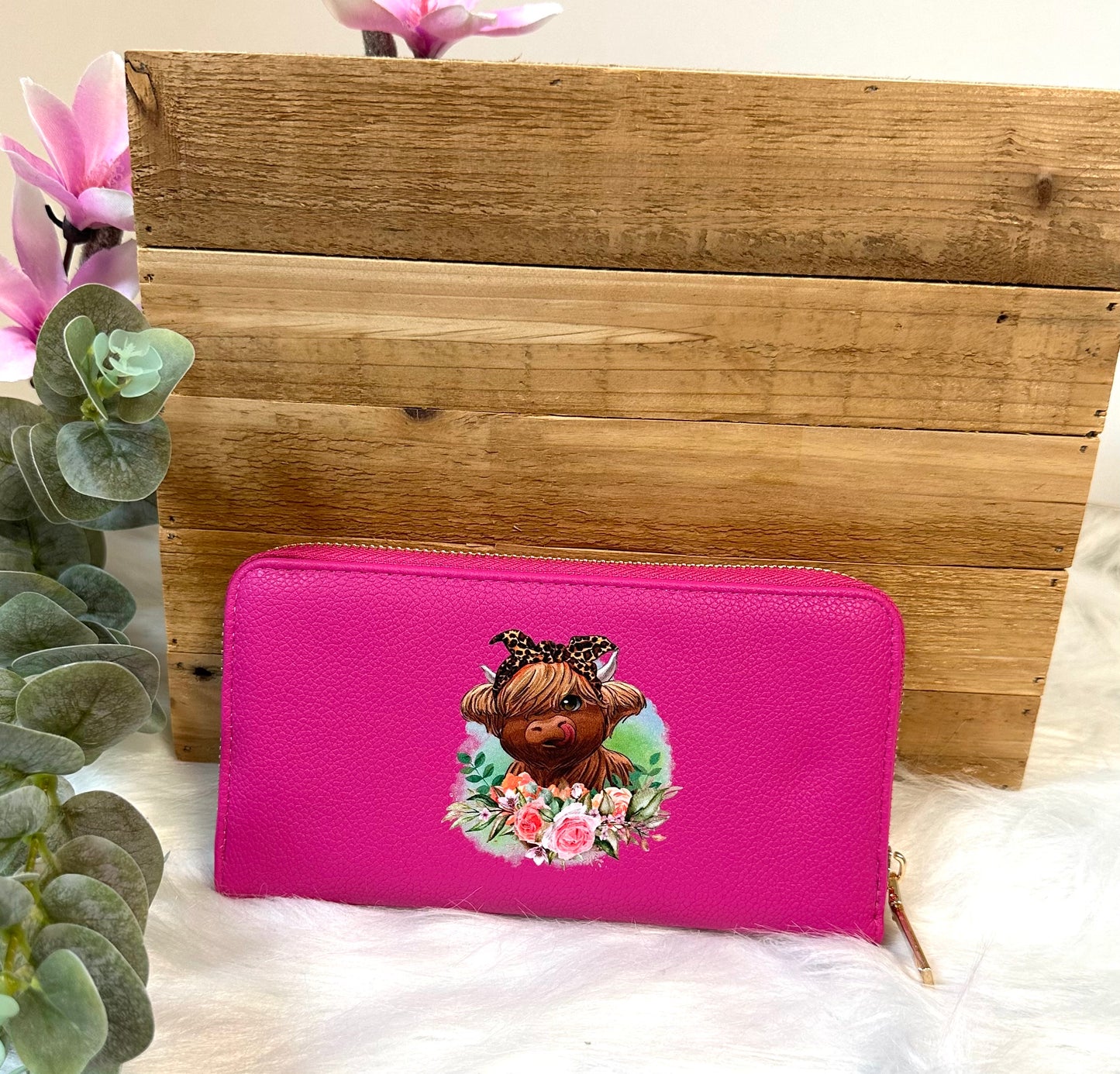Portemonnaie Pink Kuh