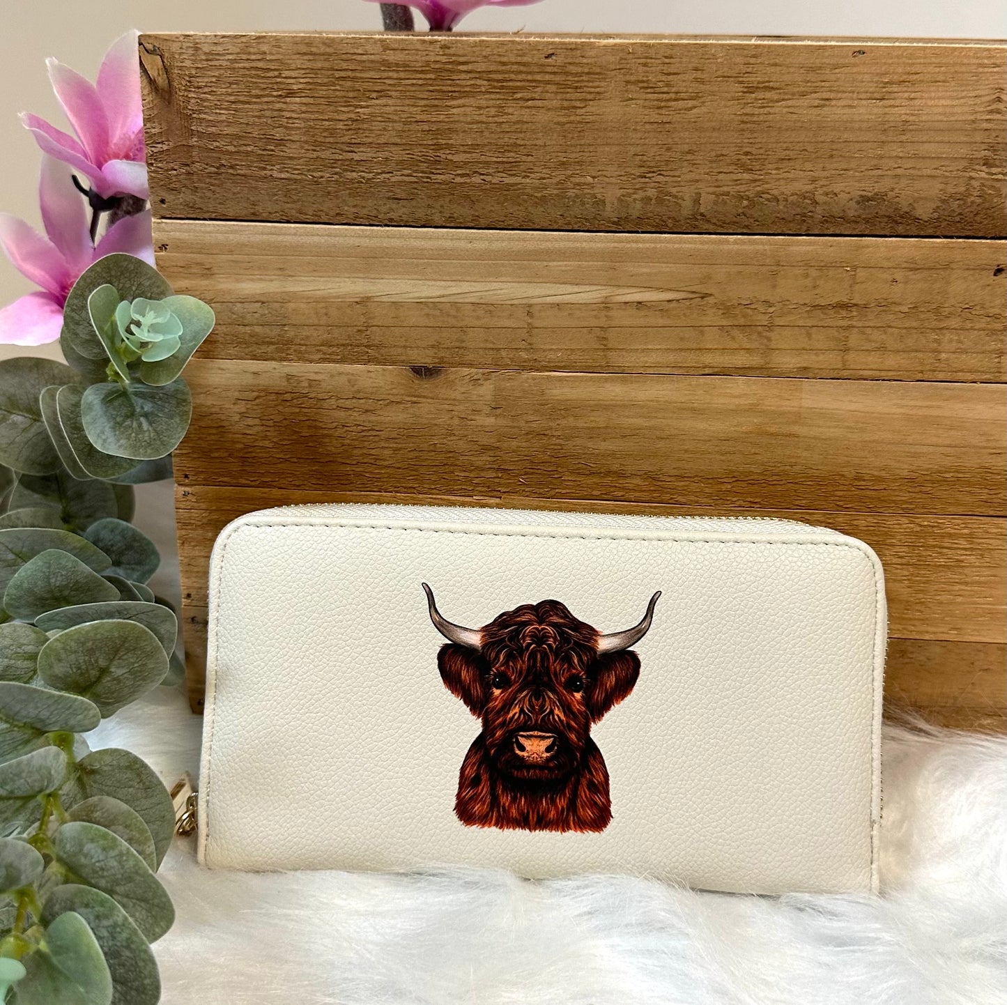 Portemonnaie beige Stier