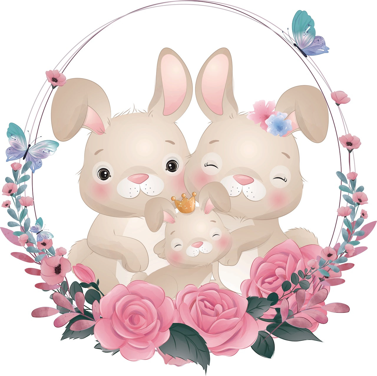Hasen Familie