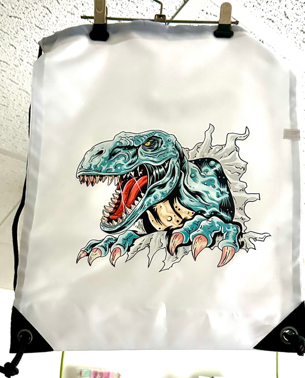 Turnbeutel Dino