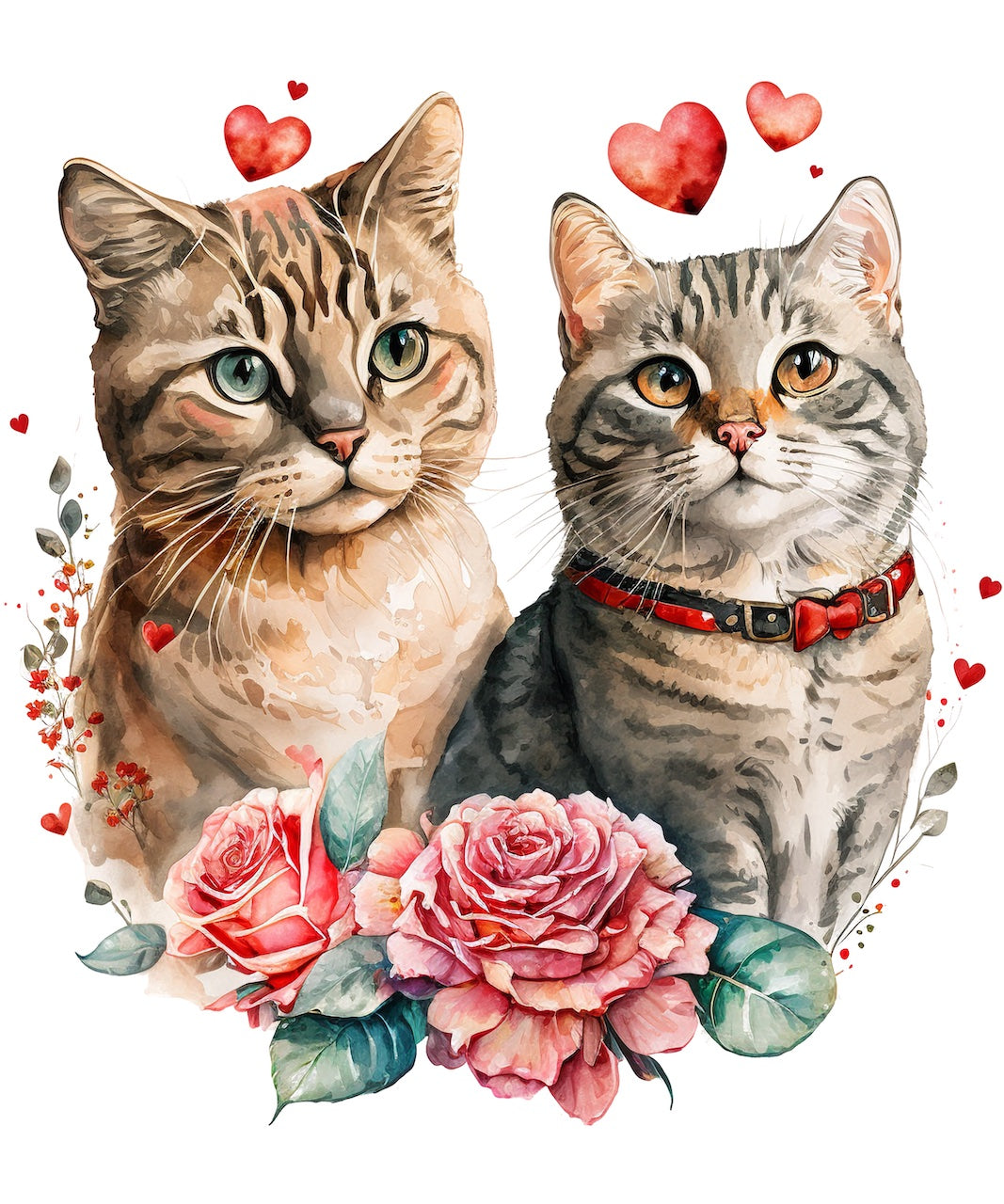 Katzenpärchen