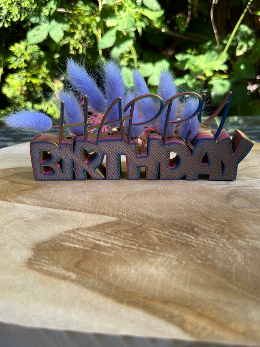 3D Happy Birthday