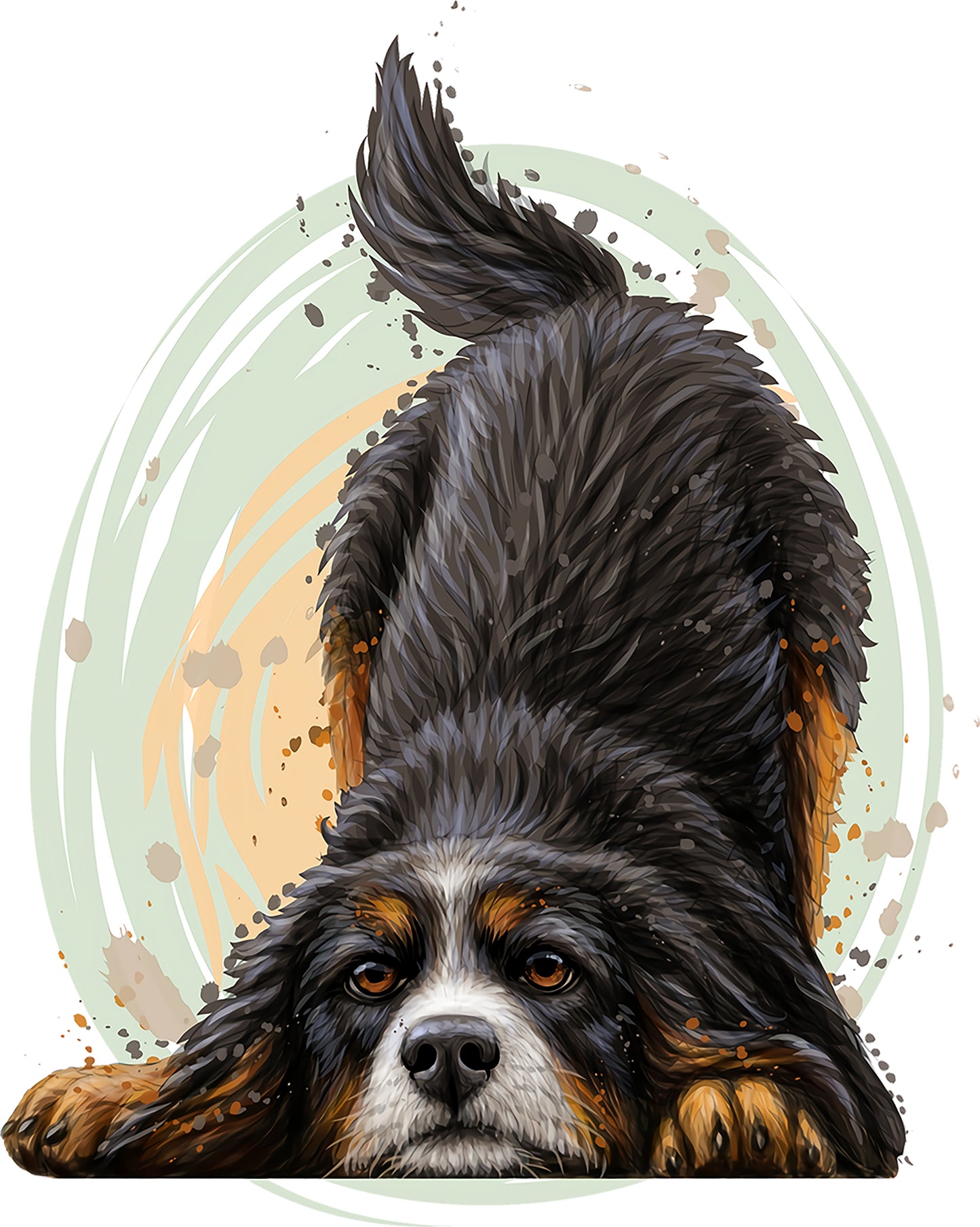 Berner Sennenhund | Bügelbild & UV-DTF Sticker