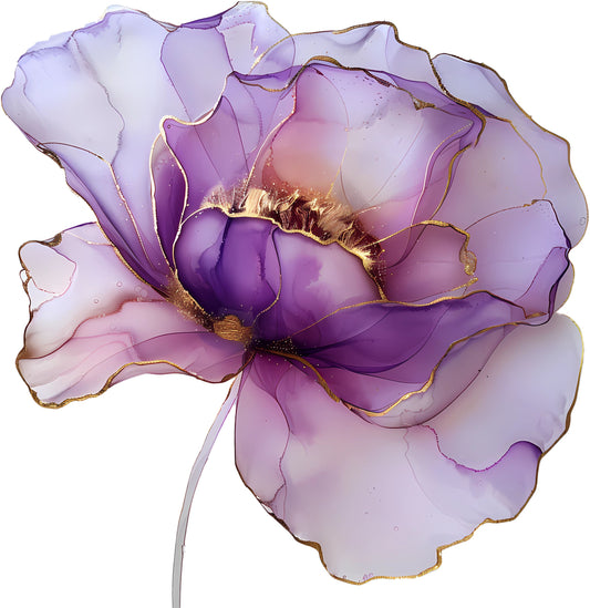 UV-DTF Sicker Blume 15