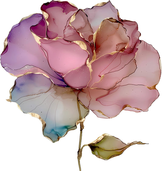 UV-DTF Sticker Blume 42