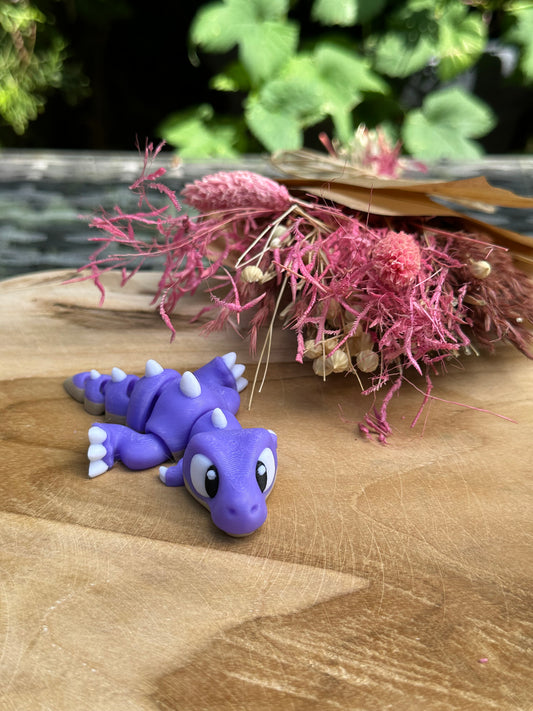 3D Flexi T-Rex lila