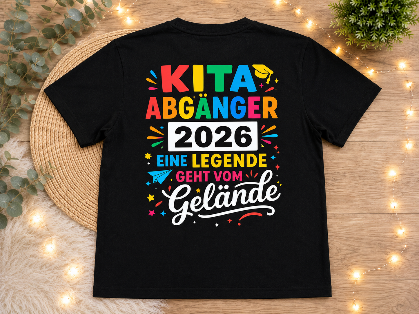 Kinder T-Shirt „Kita-Abgänger/Abgängerin 2026“