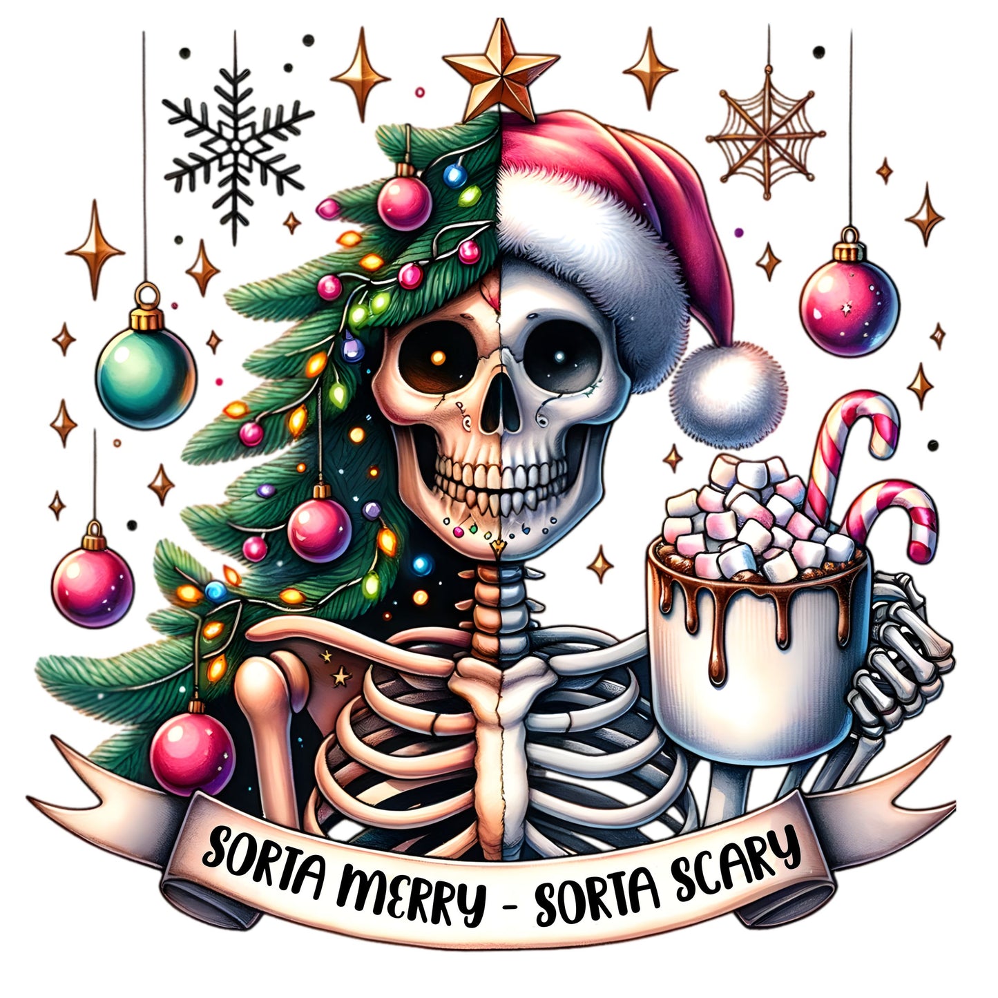 Christmas Skull