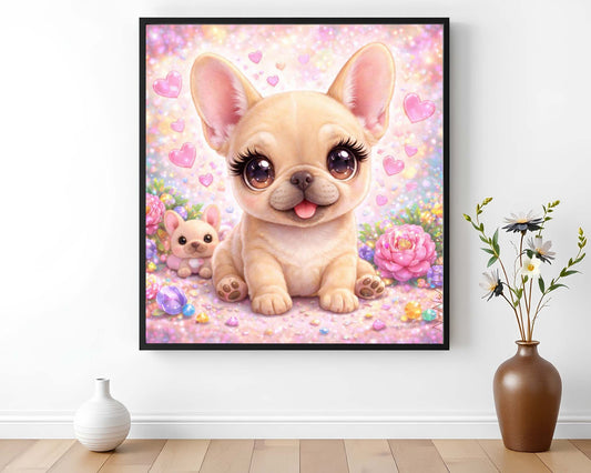 Diamond Painting Bully Bubbles 40x40 cm (inkl.Sondersteine)