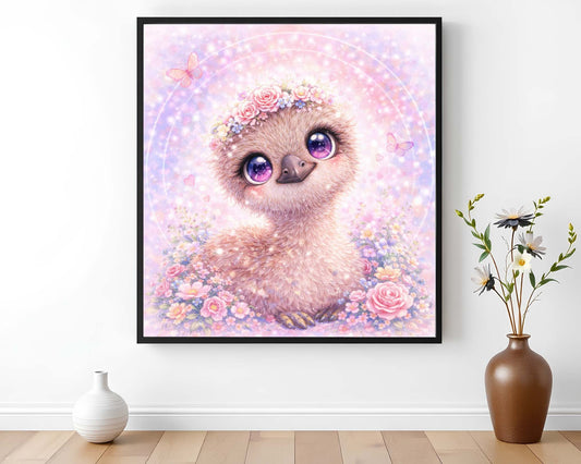 Diamond Painting  Emu Endra 50x50 cm (inkl.Sondersteine)