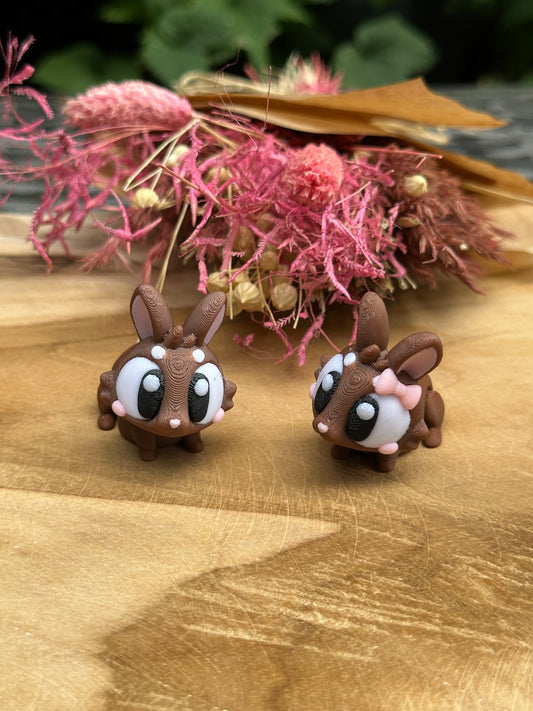 3D Flexi Hase braun