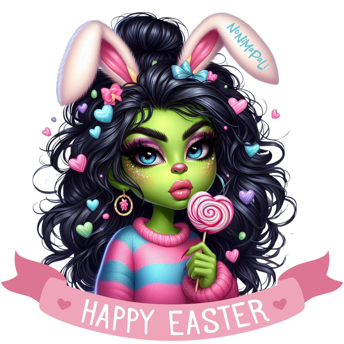 Grinch Happy Easter