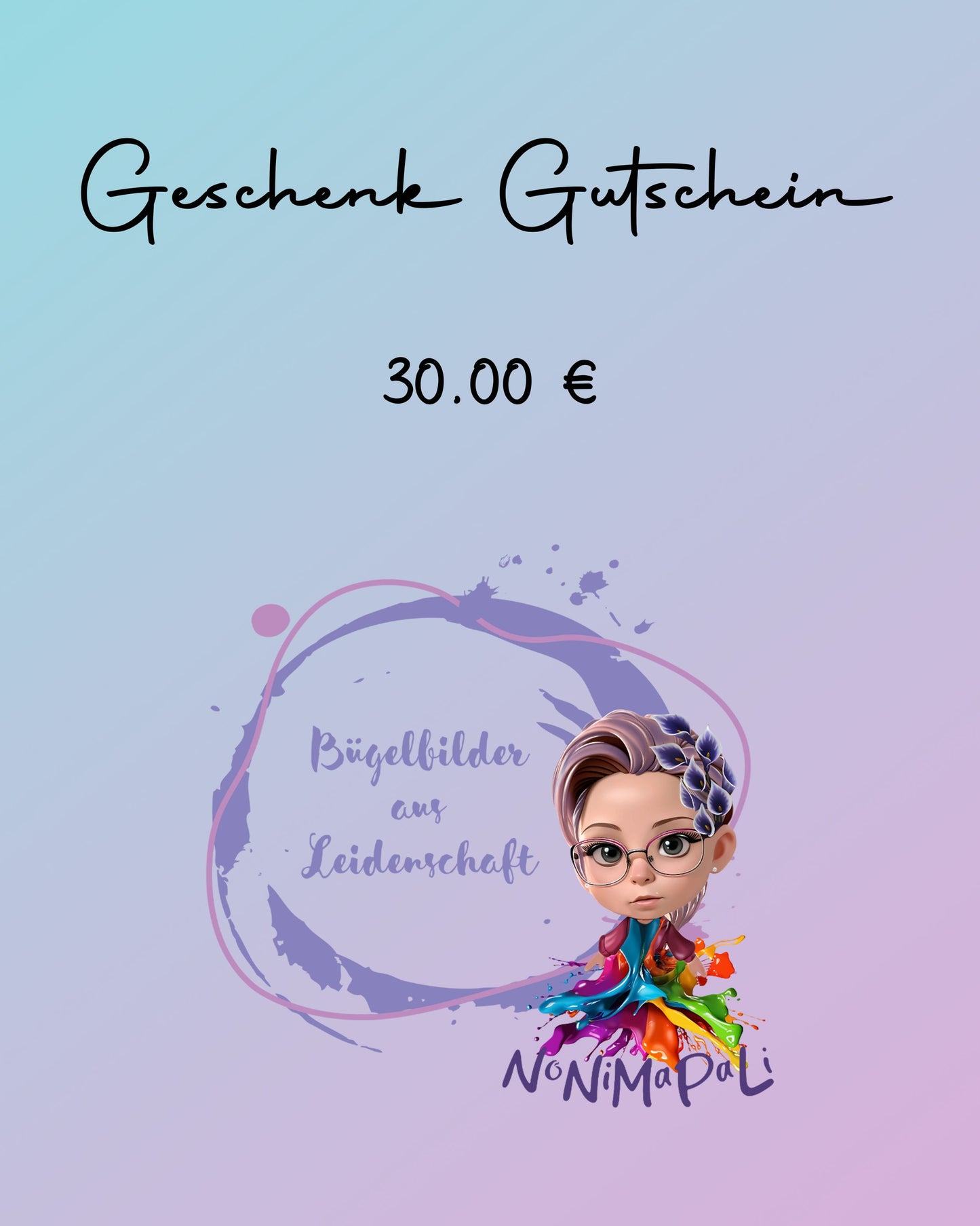 NoNiMaPaLi Geschenk Gutschein 10,00 - 100,00 €