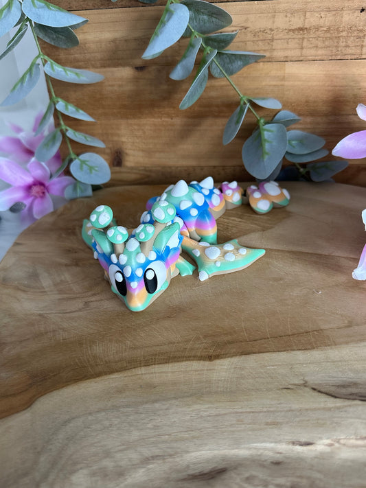 Flexi Pilz Drache bunt XL