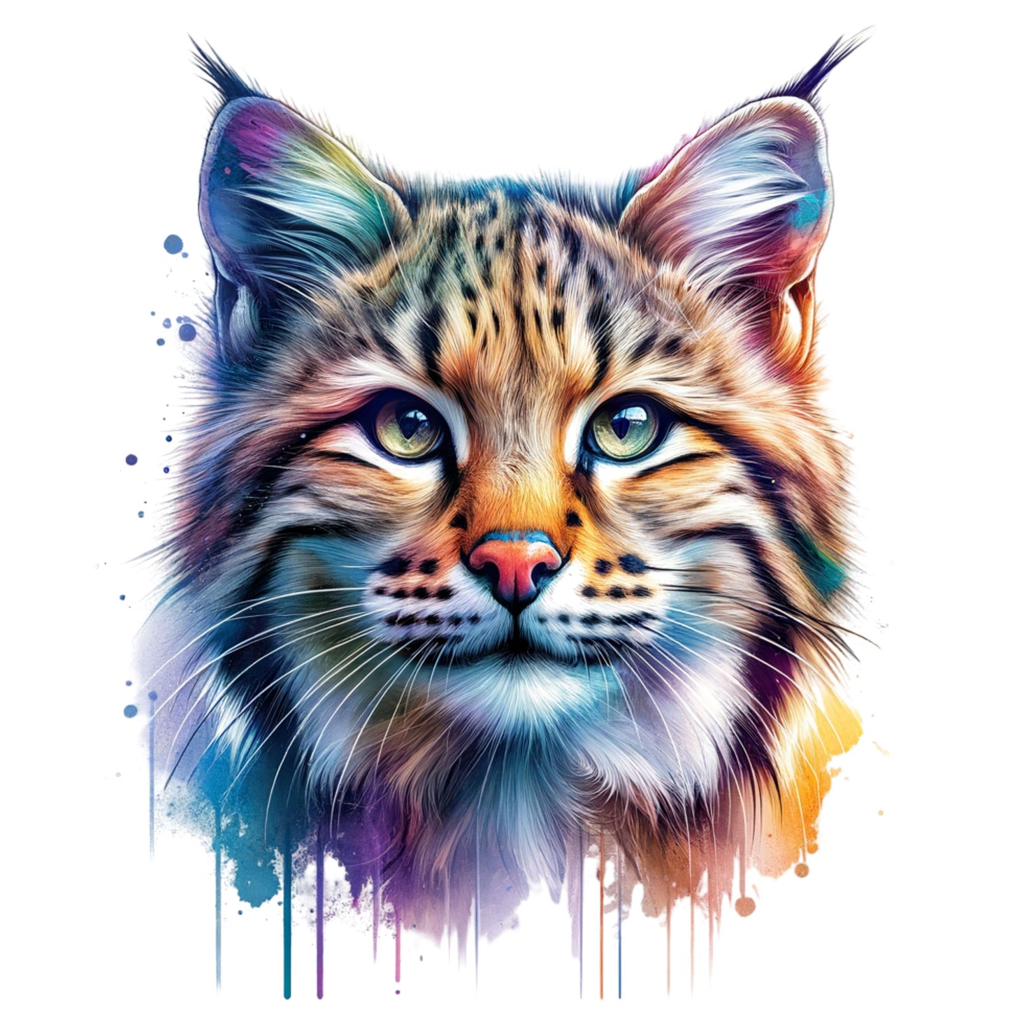 UV-DTF Sticker Lux bunt
