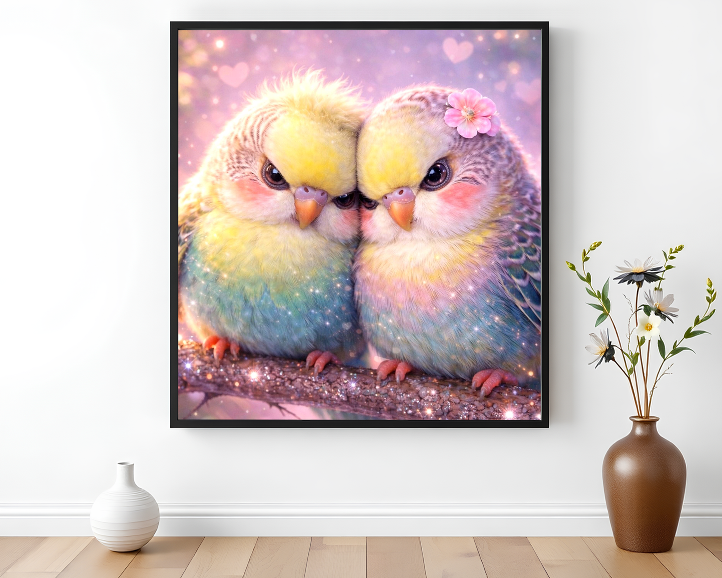 Diamond Painting Vorbestellung "Welli Paar" 70x70 cm